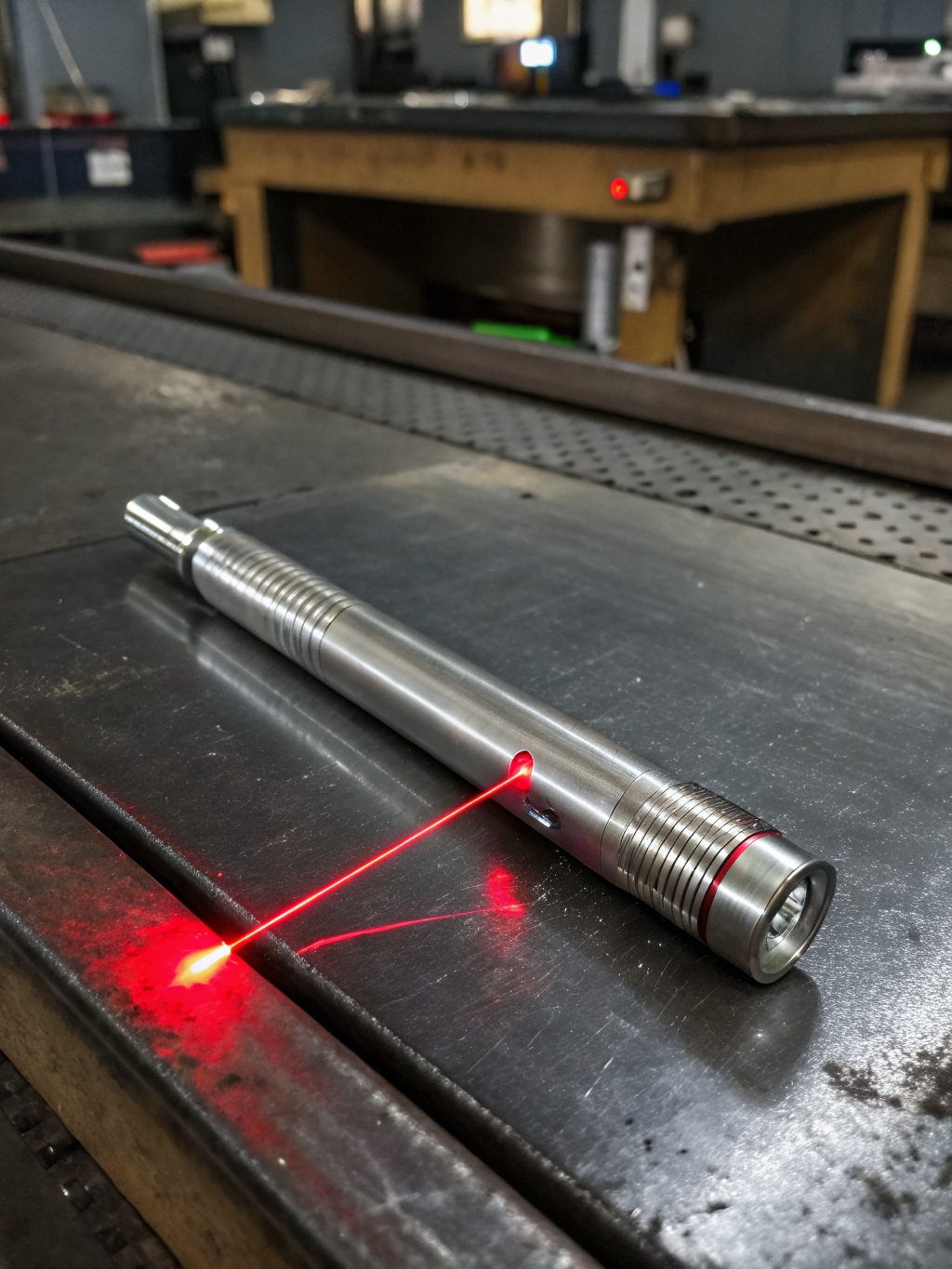 Laser engraving process on a clear acrylic surface