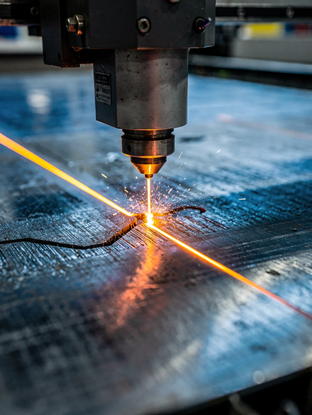 Precision laser engraving on industrial stainless steel