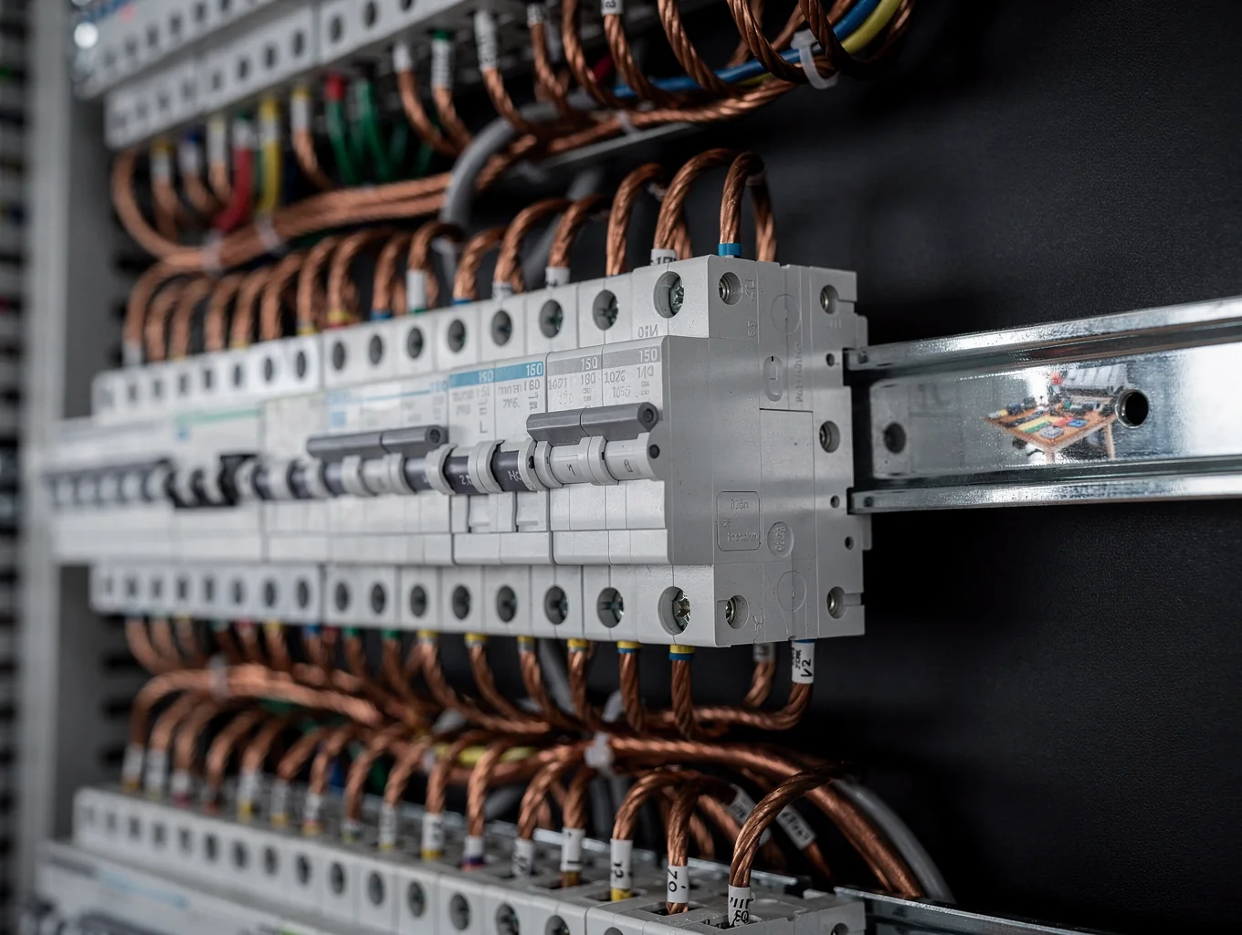 Engraved phenolic electrical panel schedule